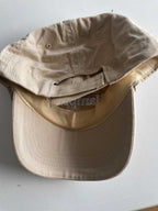Vintage men 90's Hampton crest cream baseball cap|SKU 5651