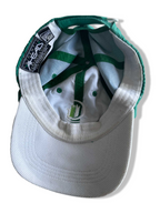 Vintage Aheadweb Grange castle golf clib crest green baseball cap| SKU 5661
