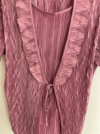 Vintage Climax top curve purple women blouse size M