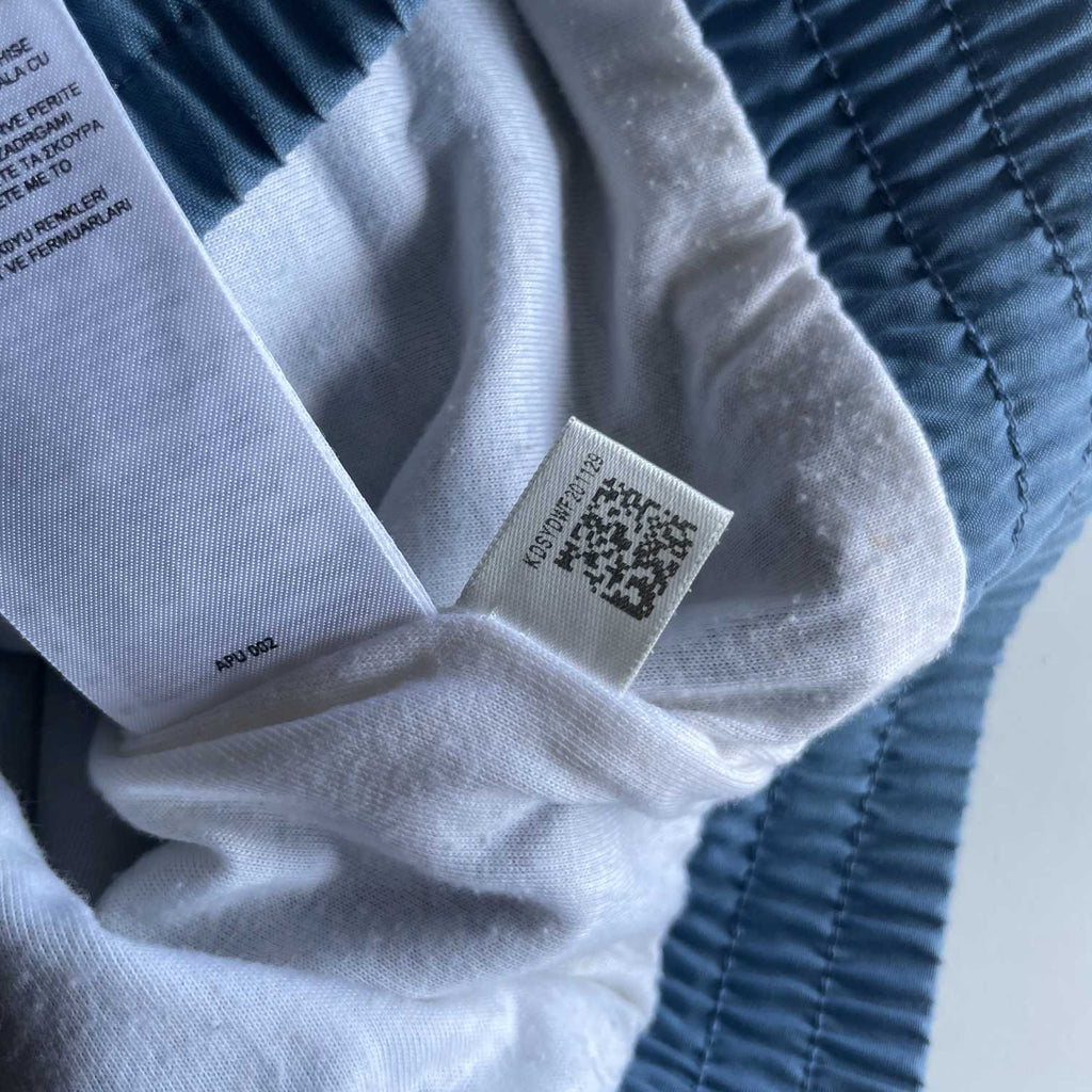 Vintage men Adidas blue colour block full zip wind breaker track jacket in XXL|L34 W24| SKU 5665