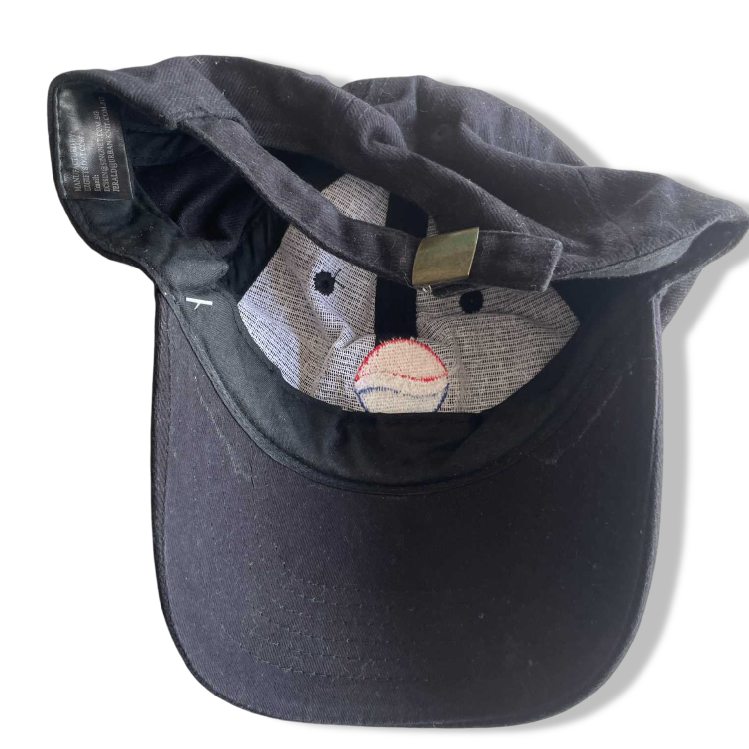Vintage men black Pepsi baseball cap| SKU 5673