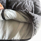Vintage unisex Craghoppers grey black reversible sleeveless full zip jacket in L|L31 W25|SKU 5675