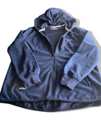 Vintage men Mckenzie navy blue full zip hoodie in L|L30 W22| SKU 5677