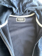 Vintage men Mckenzie navy blue full zip hoodie in L|L30 W22| SKU 5677