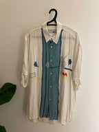 Vintage MTC Collection white long sleeve shirt size XL