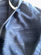 Vintage men Mckenzie navy blue full zip hoodie in L|L30 W22| SKU 5677