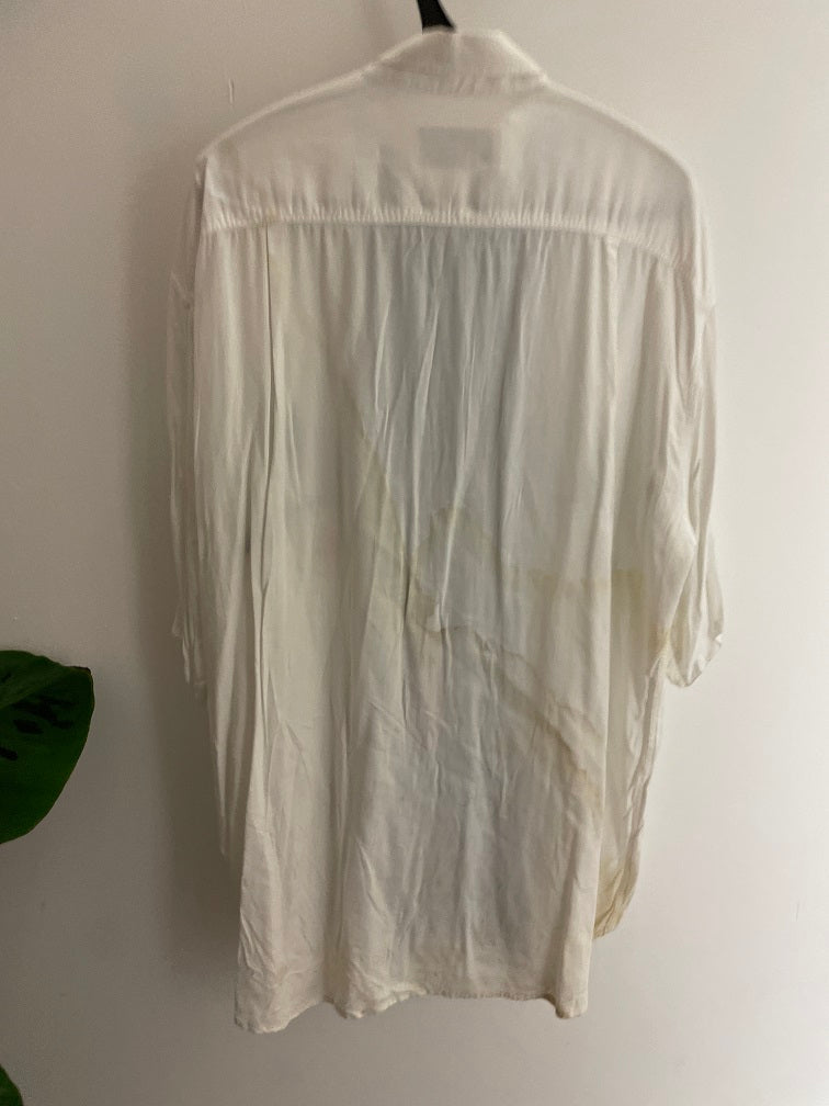 Vintage MTC Collection white long sleeve shirt size XL