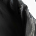 Vintage men black Sergio Tacchini full zip wind breaker jacket in M|L 31 W21| SKU 5678