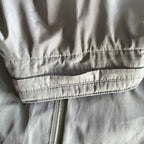 Vintage men black Sergio Tacchini full zip wind breaker jacket in M|L 31 W21| SKU 5678