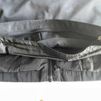 Vintage men black Sergio Tacchini full zip wind breaker jacket in M|L 31 W21| SKU 5678