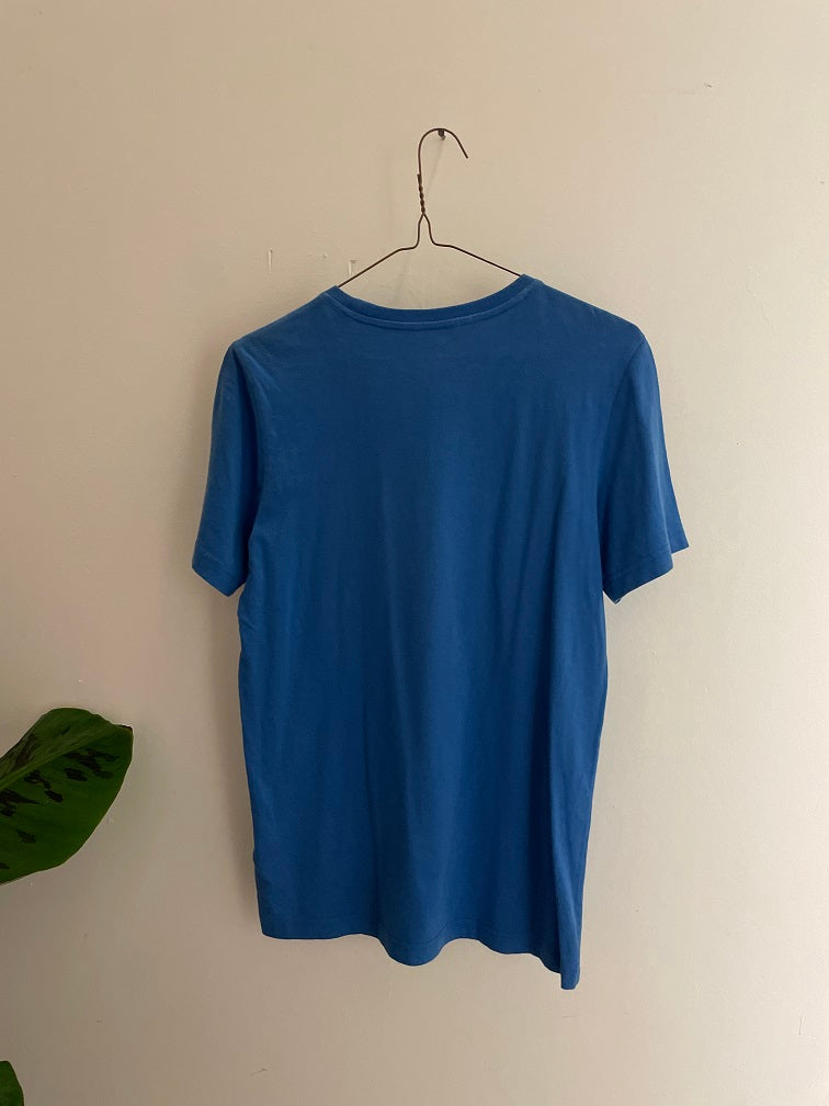 Vintage blue adidas women tshirt size L