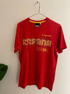 Vintage red spain national football team tshirt size M