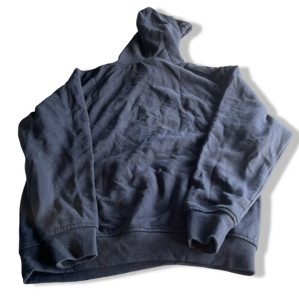 Vintage women Traditional craftwear Ireland graphics navy hoodie in S|L25W20|SKU 5681