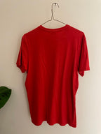 Vintage red spain national football team tshirt size M
