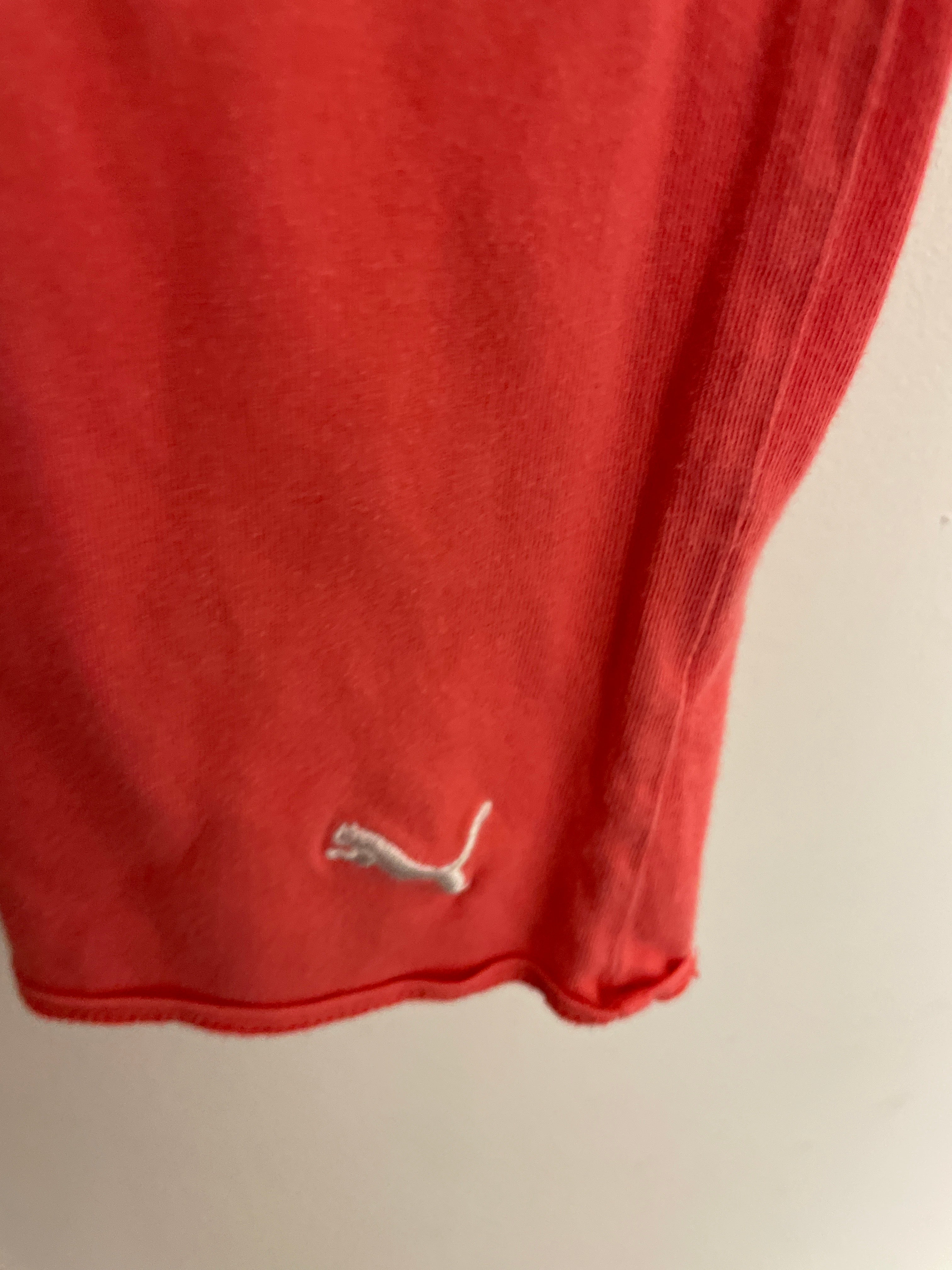 Vintage puma pink women tshirt size L