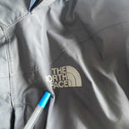 Vintage men grey Hyvent The north face waterproof rain coat hoodie in M|SKU 5687