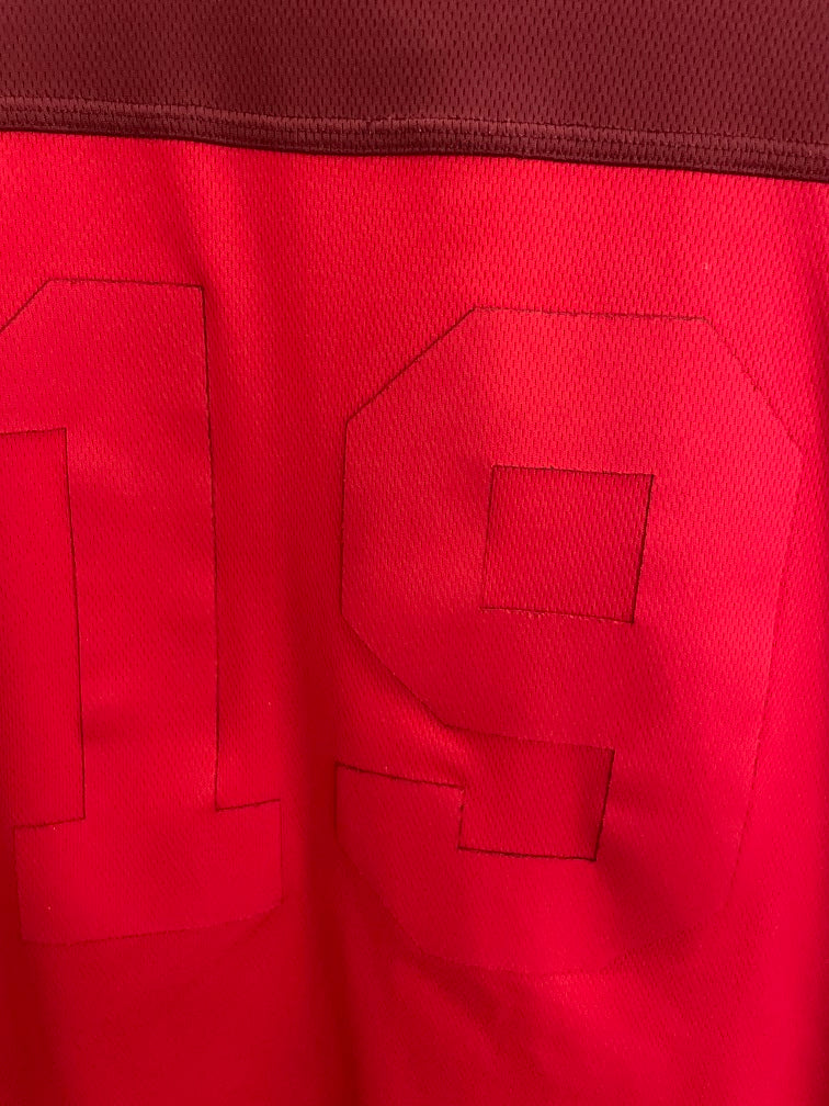 Vintage red champion athletic sweatshirt size S