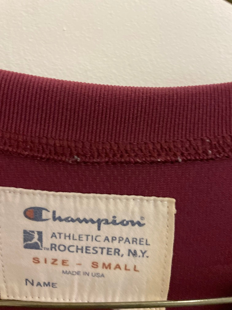 Vintage red champion athletic sweatshirt size S