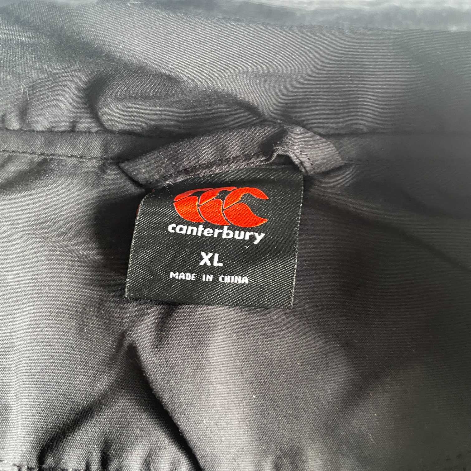 Vintage men Canterbury Washington Ireland Tour polyester full zip jacket in XL|L32 W24|SKU 5692