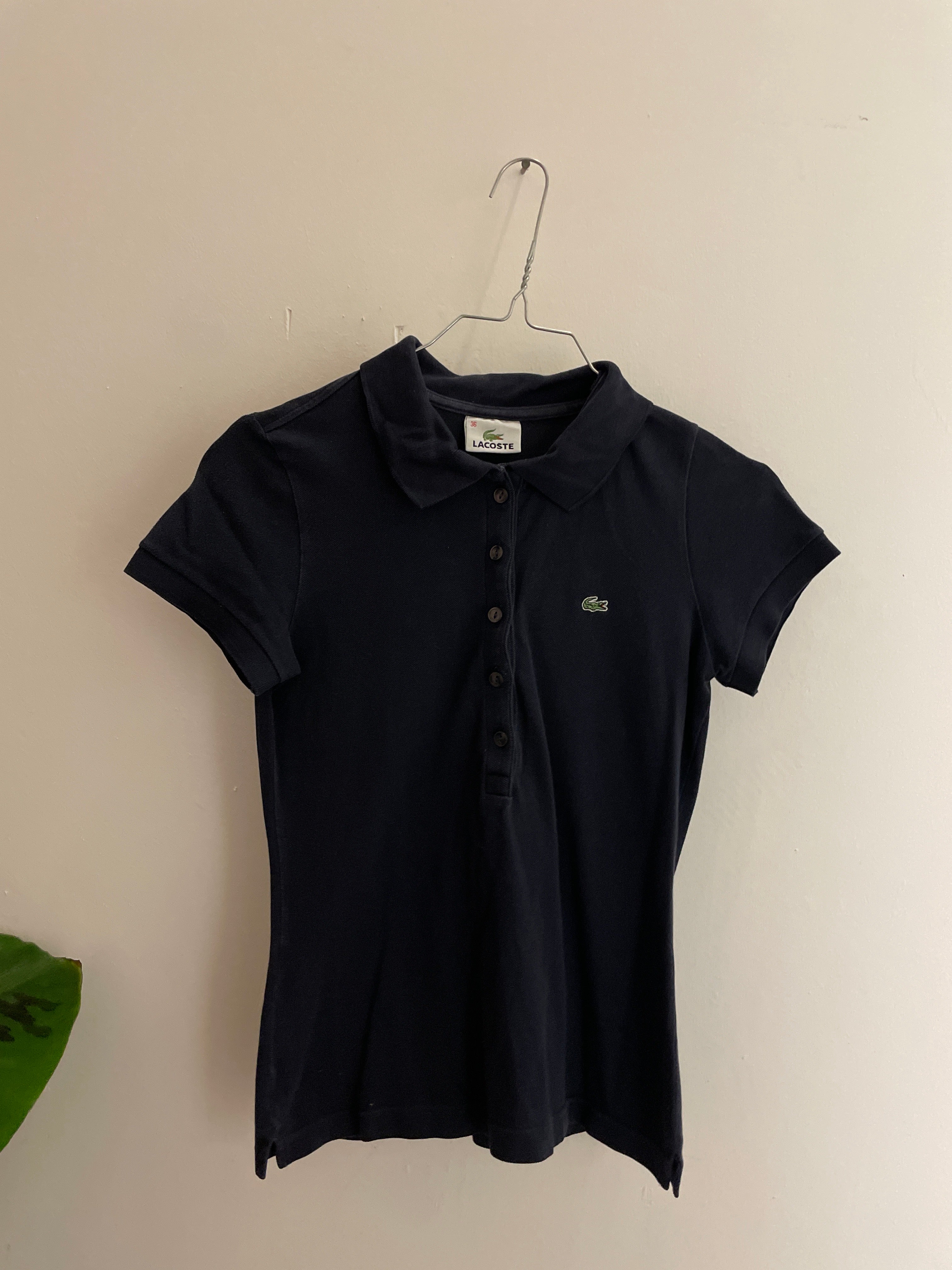 Vintage blue lacoste polo shirt size XS