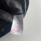 Vintage women 9-10YRS Fluid black puffer padded full zip sleeveless hoodie in S|L22 W18|SKU 5695