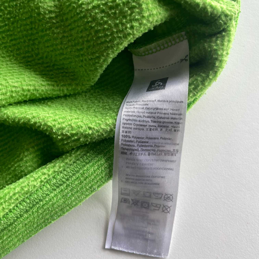 Vintage women Odlo mint green 1/4 zip high neck sweatshirt in M|L29 W20|SKU 5699