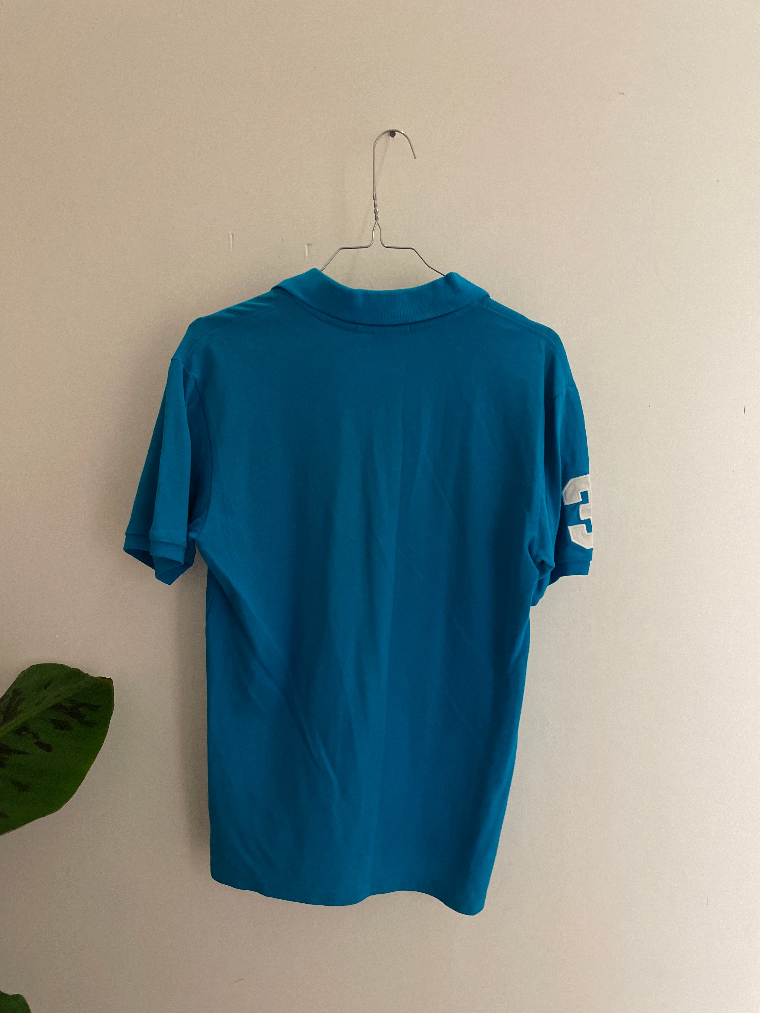 Vintage blue U.S Polo ASSN polo shirt size L