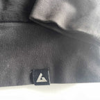 Vintage men black American Giant full zip high neck wind breaker jacket in L|SKU 5700