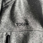 Vintage men Tog24 grey full zip high neck jumper in L|L31 W21|SKU 5702