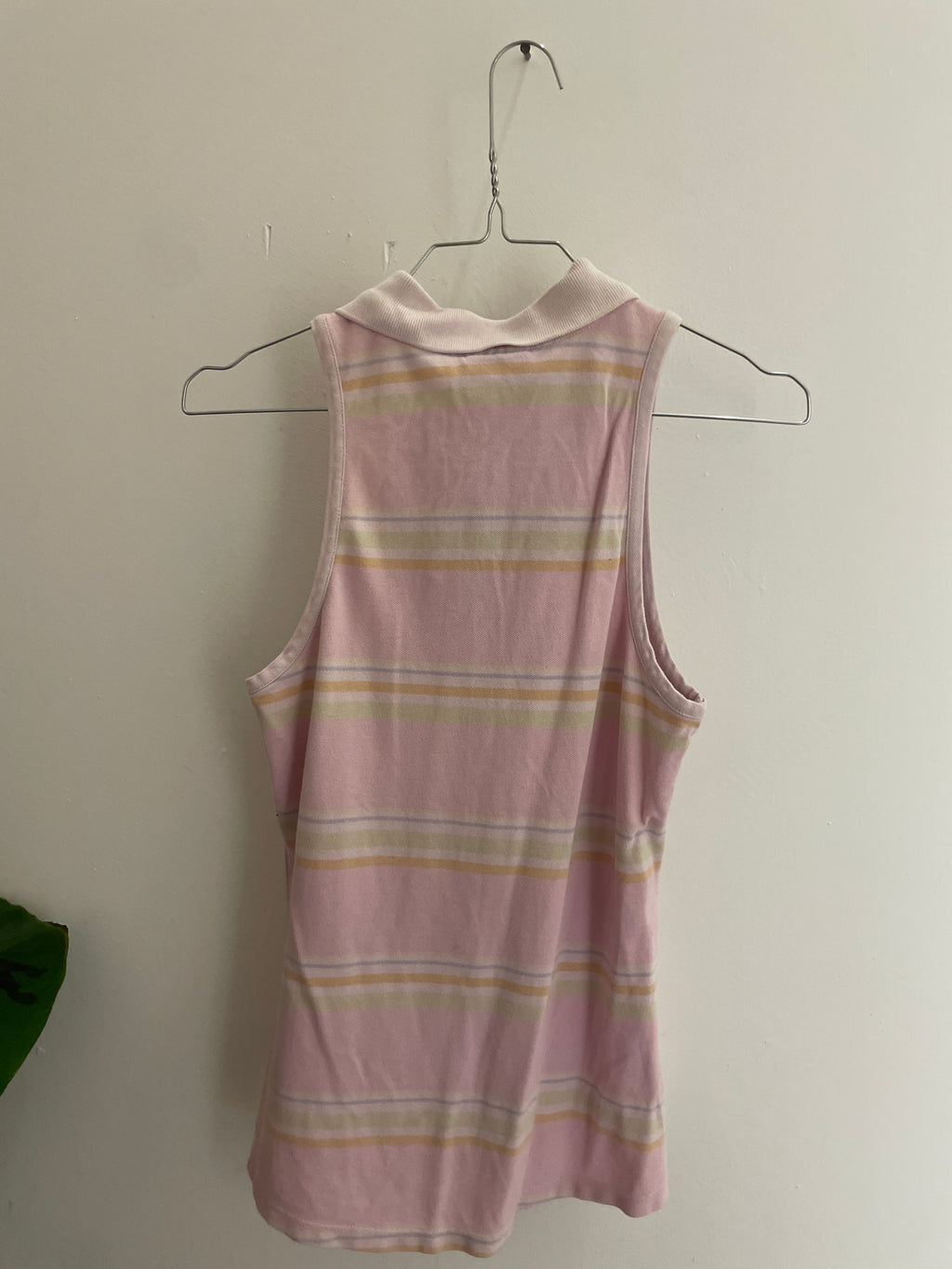 Vintage lacoste pink polo shirt for girls size S