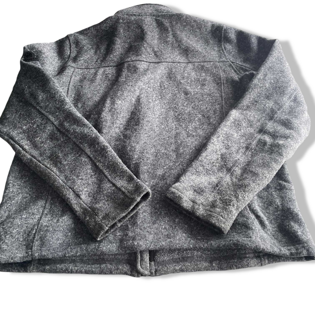 Vintage men Tog24 grey full zip high neck jumper in L|L31 W21|SKU 5702