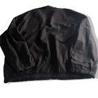 Vintage men black Umbro full zip high neck windbreaker jacket in L|L30 W22|SKU 5706