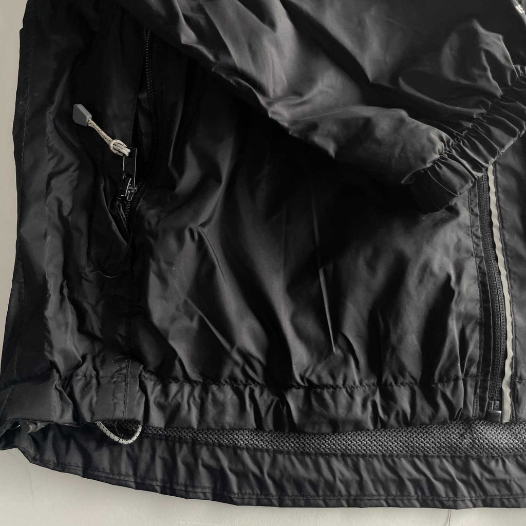 Vintage men black Regatta great outdoor full zip waterproof jacket in L|L30 W22|SKU 5707