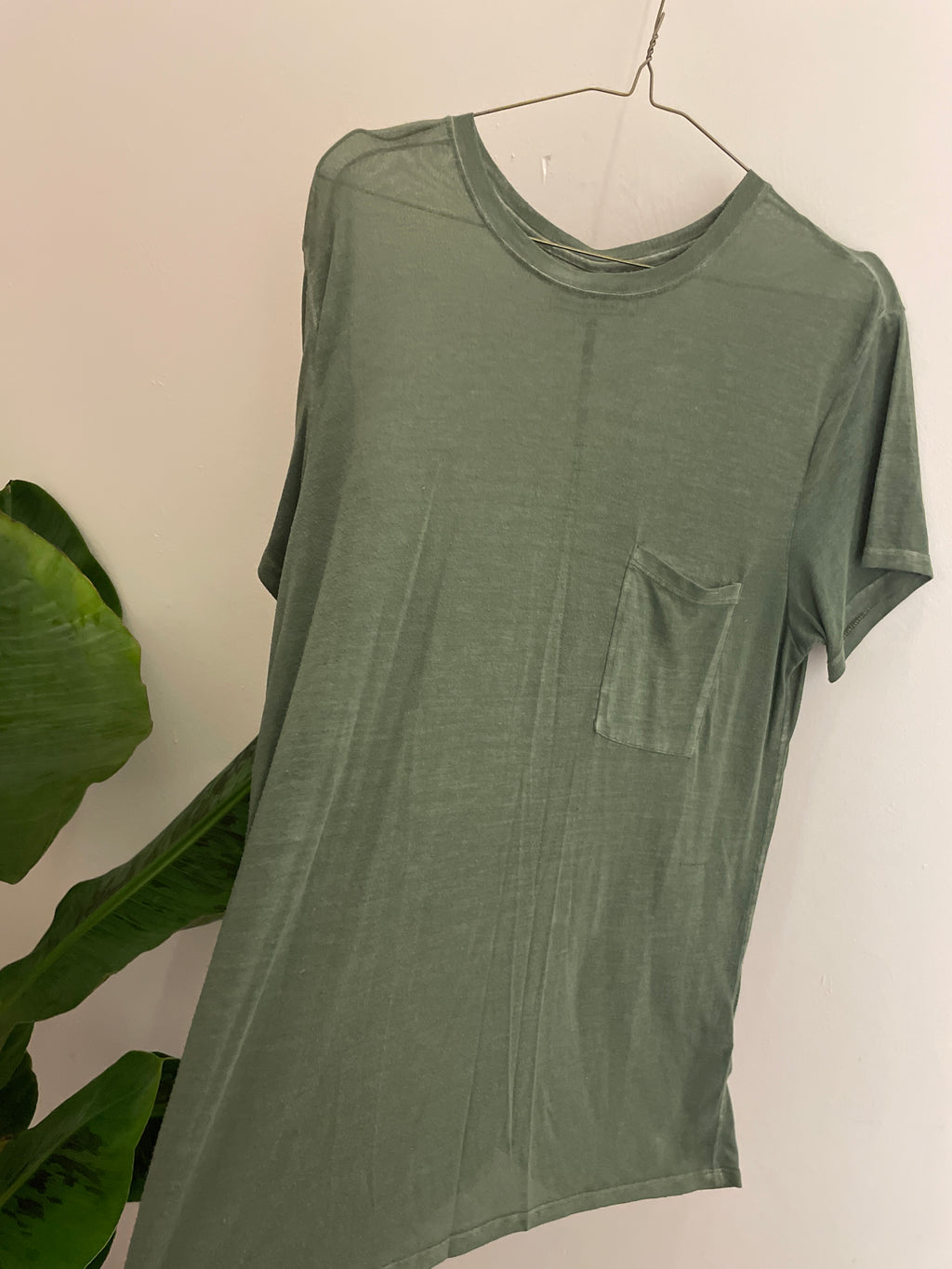 Vintage green abercrombie & fitch tshirt size S