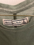 Vintage green abercrombie & fitch tshirt size S