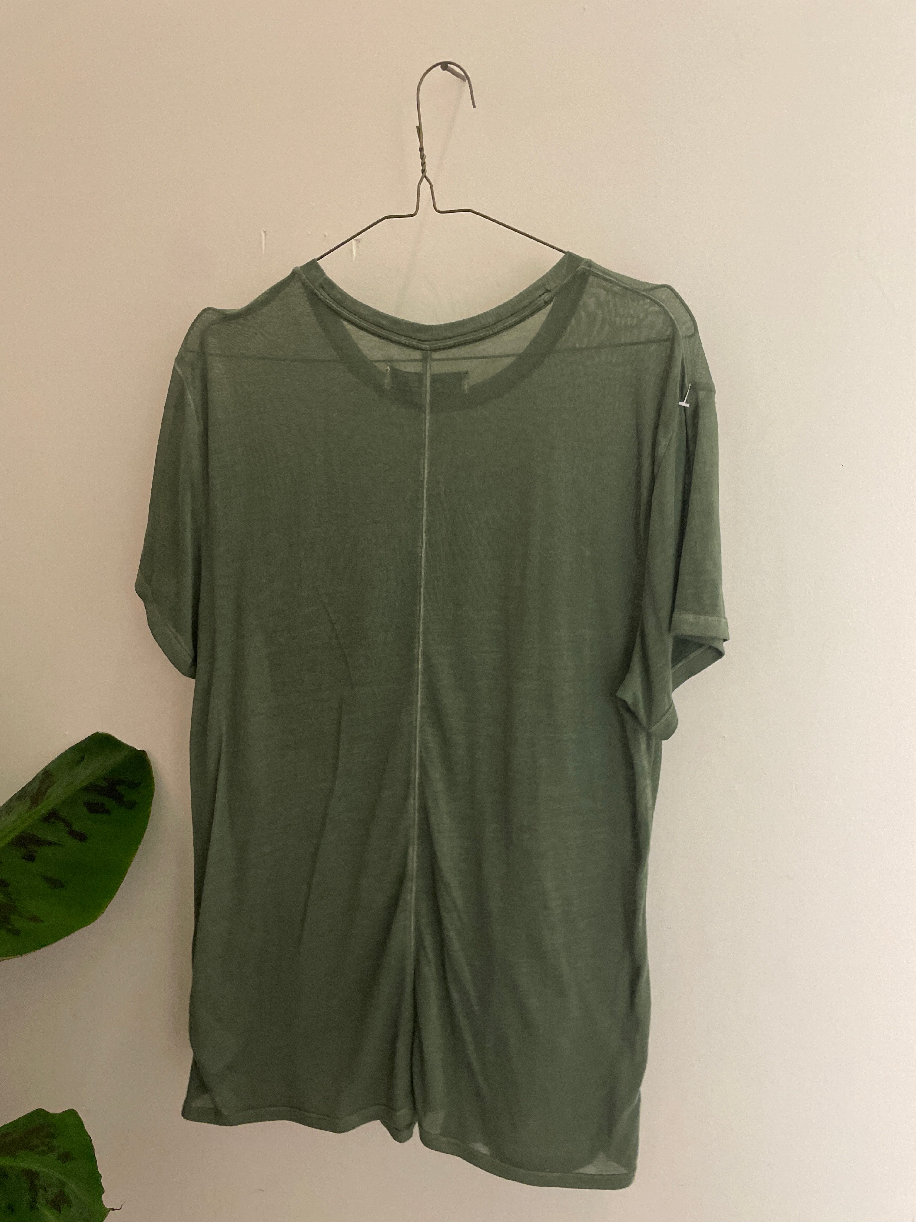 Vintage green abercrombie & fitch tshirt size S