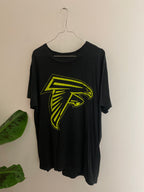 Vintage NFL Atlanta falcon black tshirt size L