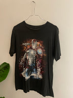 vintage marvel iron man black tshirt size M