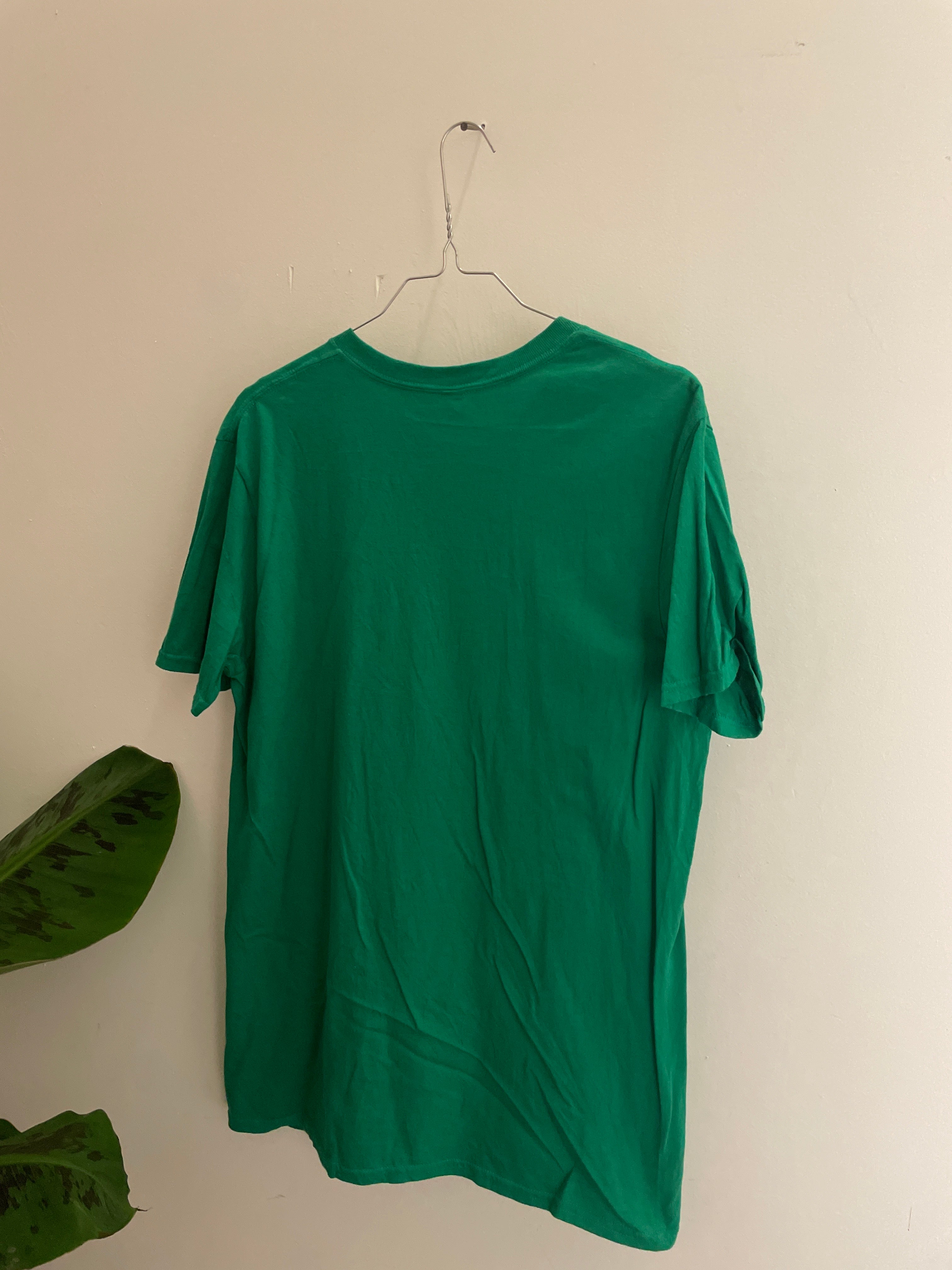 Vintage green irish tshirt size M