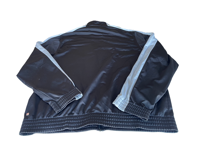 Vintage Men's black puma athletics full zip track jacket in L|L30W23|SKU 4388