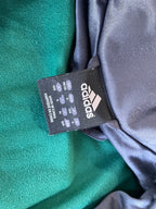 Vintage Men's SC Pockings Green Adidas full zip track jacket in M|L27 W20|SKU 4389