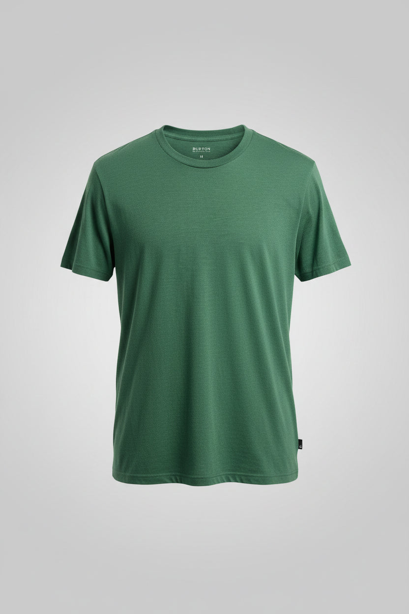 Vintage burton green plain medium classic tshirt