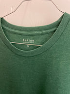 Vintage burton green plain medium classic tshirt