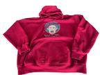 Vintage Gildan Heavy blend War graphics red hoodie in M|L25 W21| SKU 4392