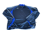 Vintage Adidas Climacool 1/4 zip navy blue sweatshirt in XL|L32 W22|SKU 4393