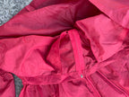 Vintage Jako red windbreaker nylon hoodie jacket in L|L32 W26| SKU 4394