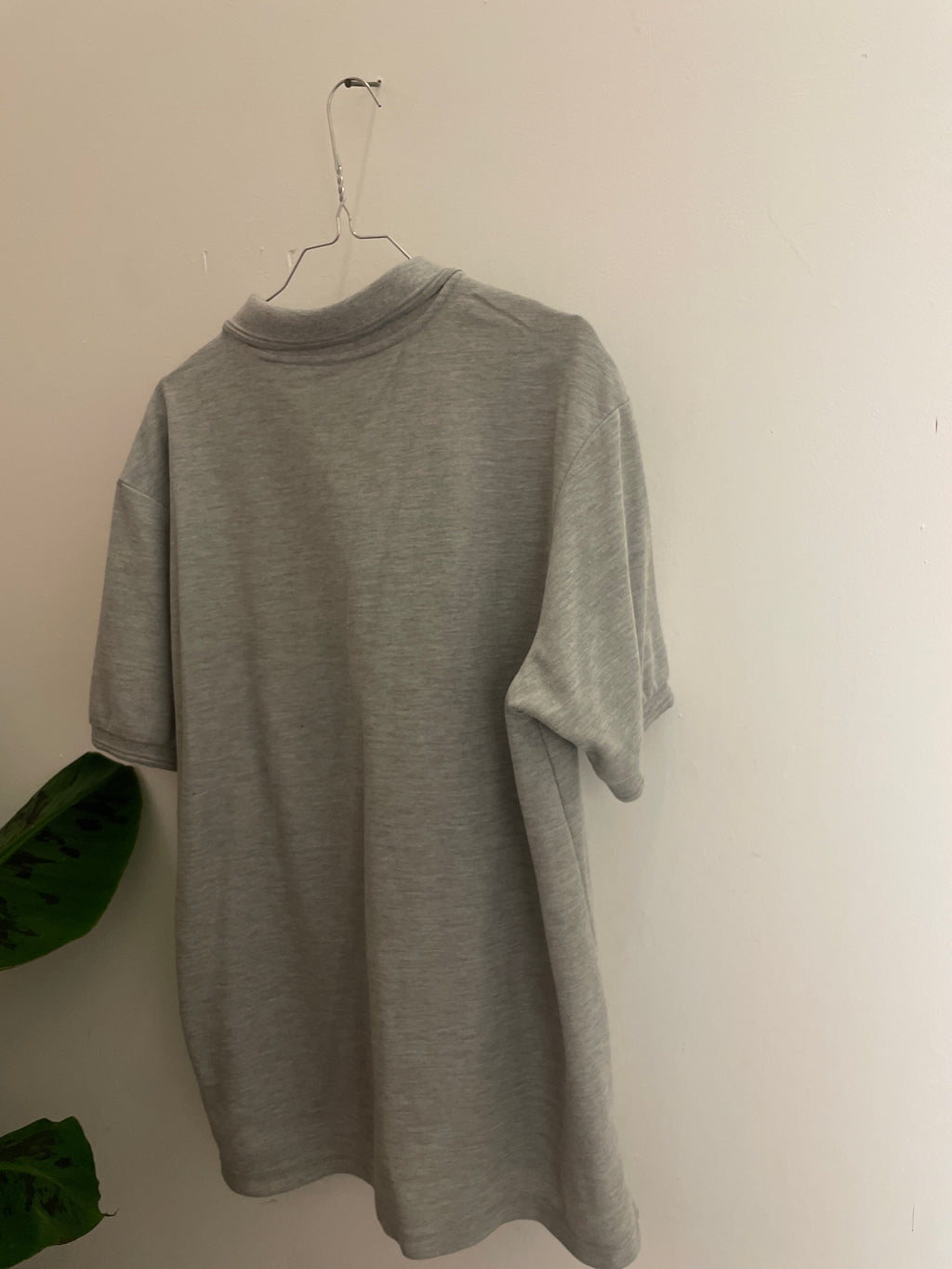 Vintage grey slazenger regular fit polo men tshirt size M