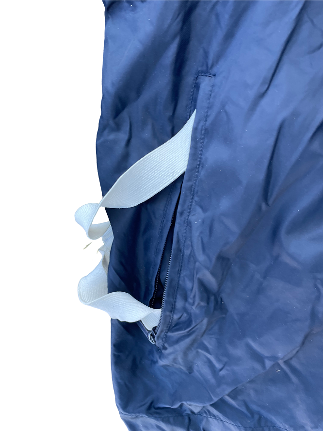 Vintage jako Red/Blue colorblock full zip windbreaker jacket in 2XL|L34W31|SKU 4395