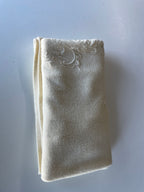 Vintage women's Max pierre Cream sleeveless V-neck vest in S|L22W18|SKU 4396