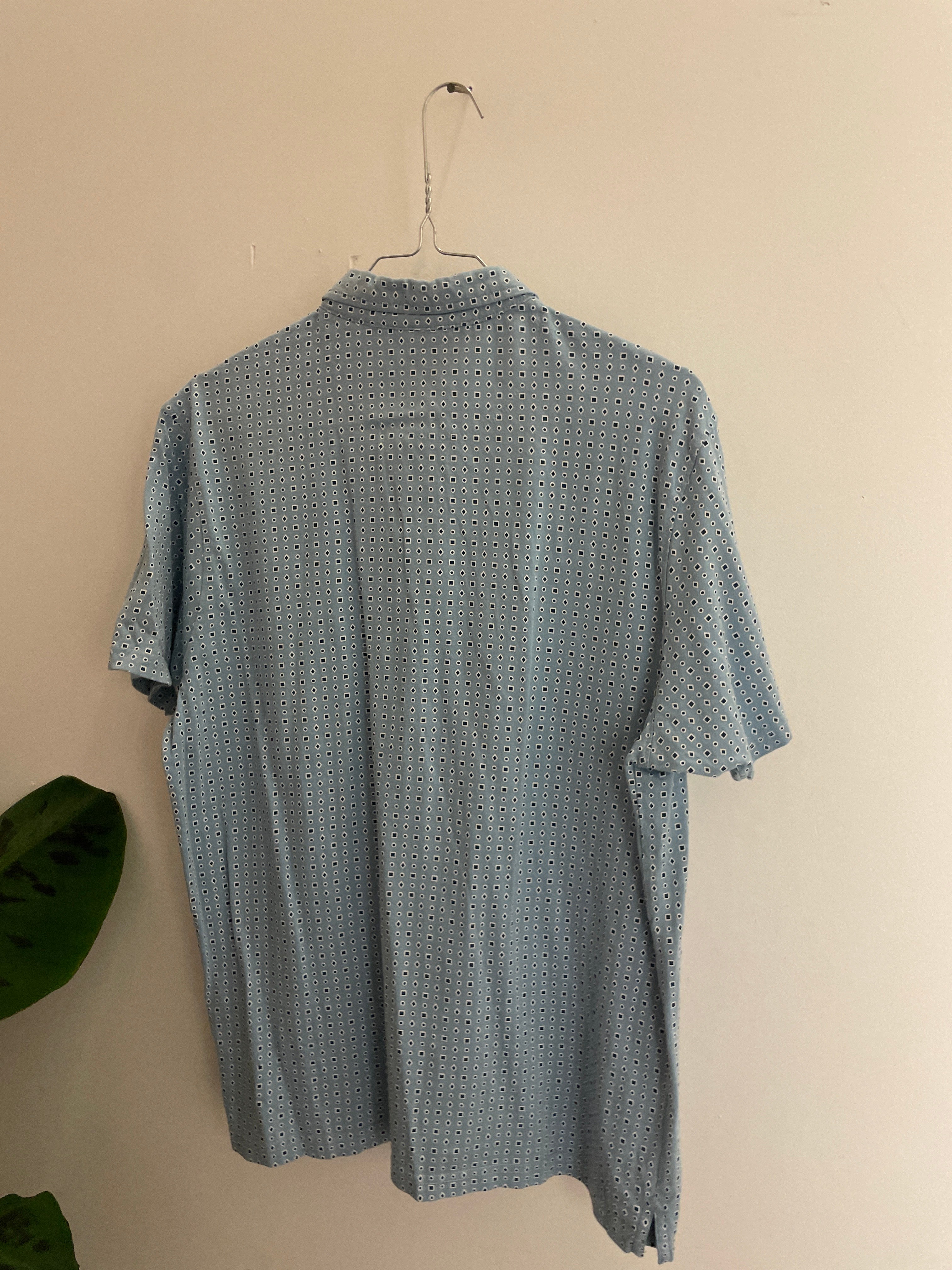 Vintage pierre cardin paris grey polo shirt size m